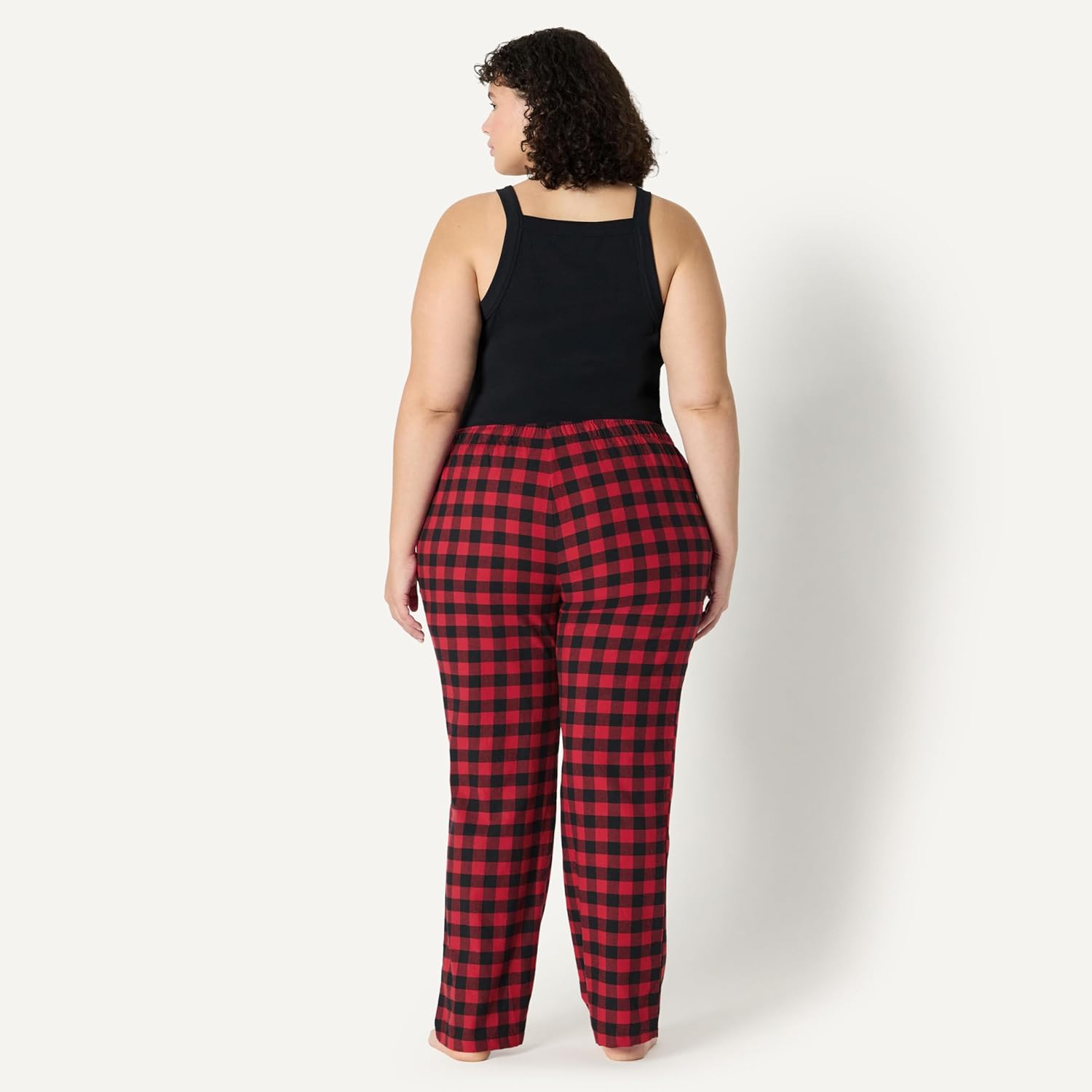 Thumbnail 6 de Damen Pyjamahose aus Flanell von Amazon Essentials (gebürstete Baumwolle)