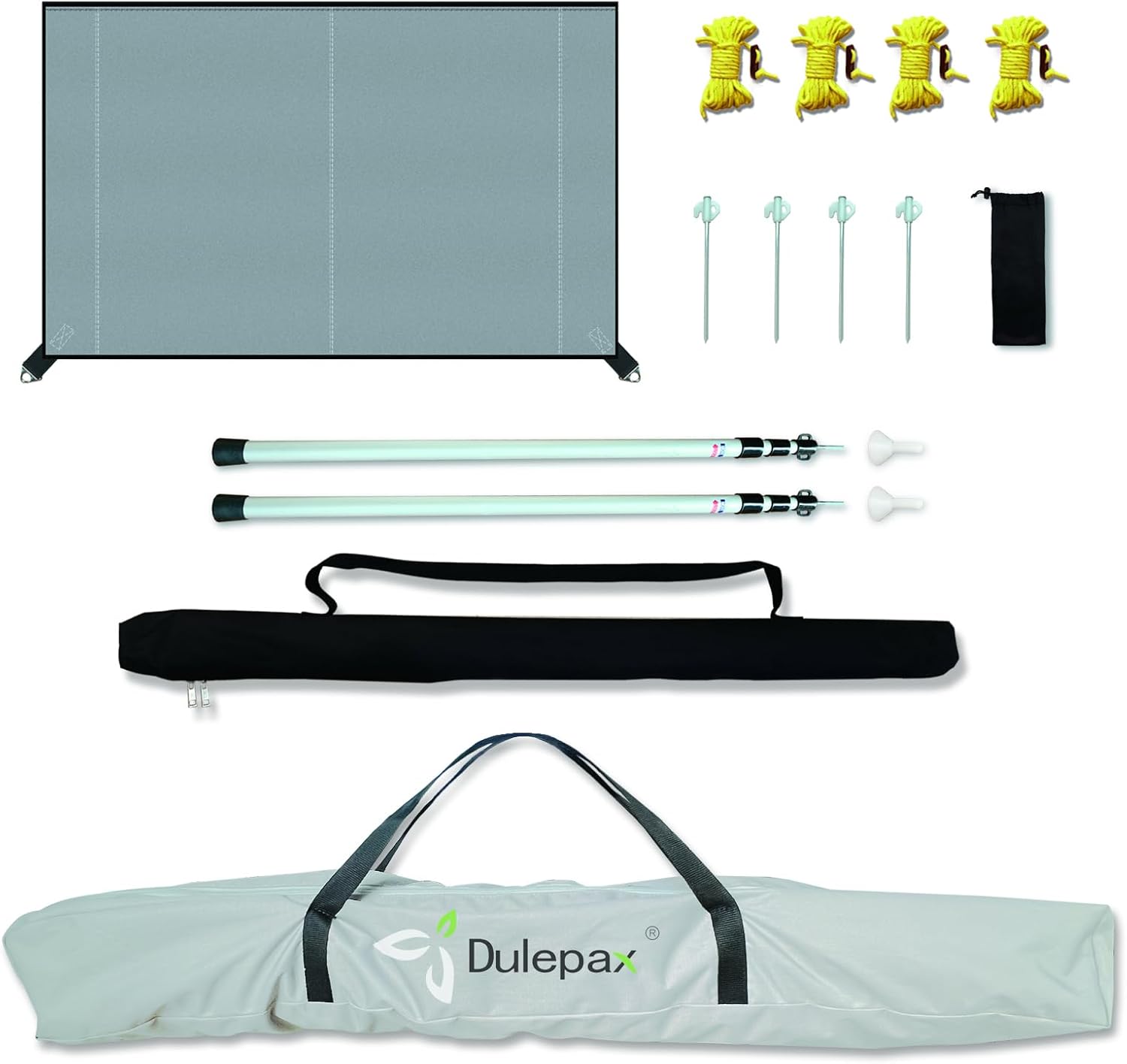 Thumbnail 3 de Dulepax Tenda da sole per roulotte 2,96 x 2,45 m: protezione UV e impermeabile con kit completo