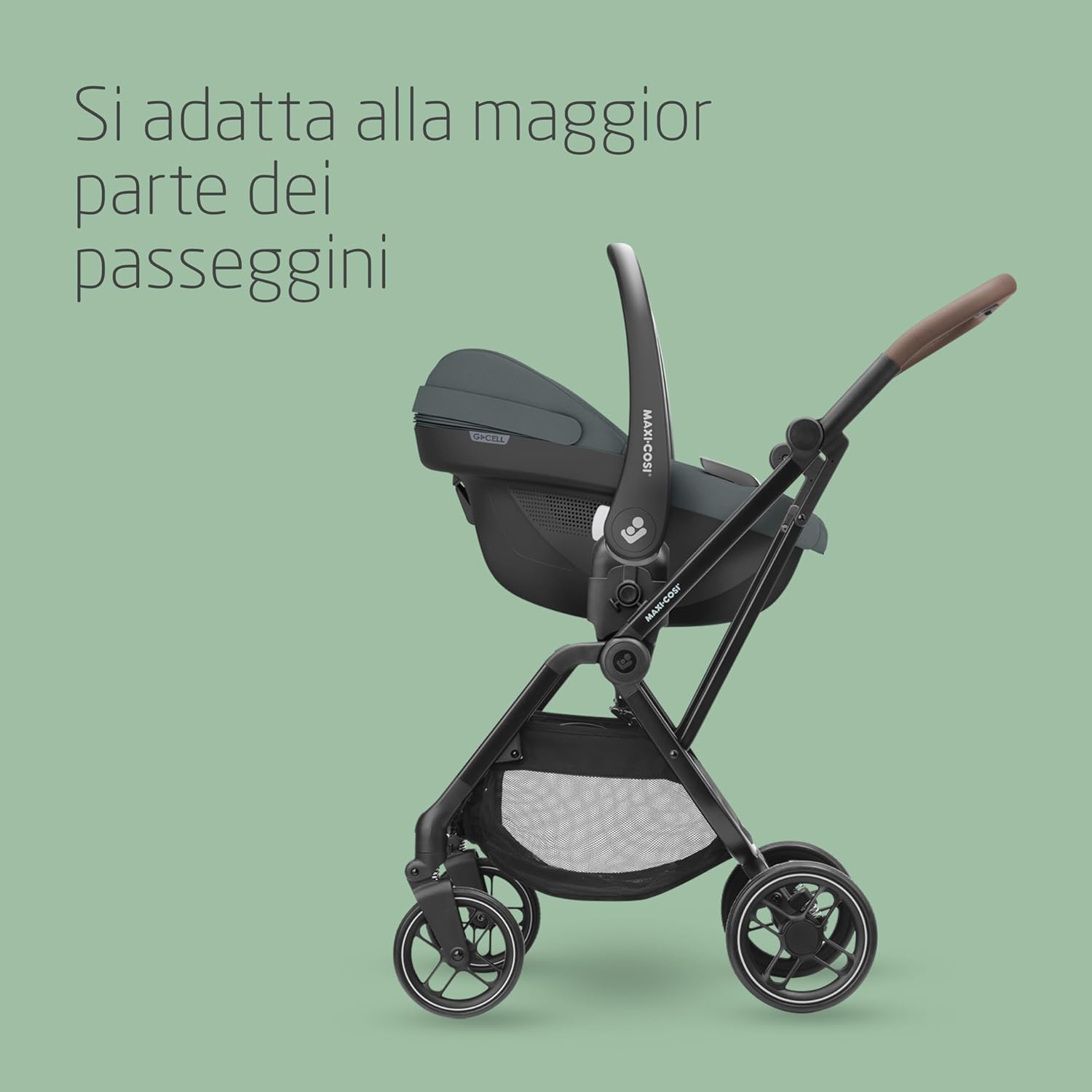 Thumbnail 6 de Maxi-Cosi Pebble S i-Size: Seggiolino Neonato 0-15 mesi, Isofix leggero e protezione G-CELL