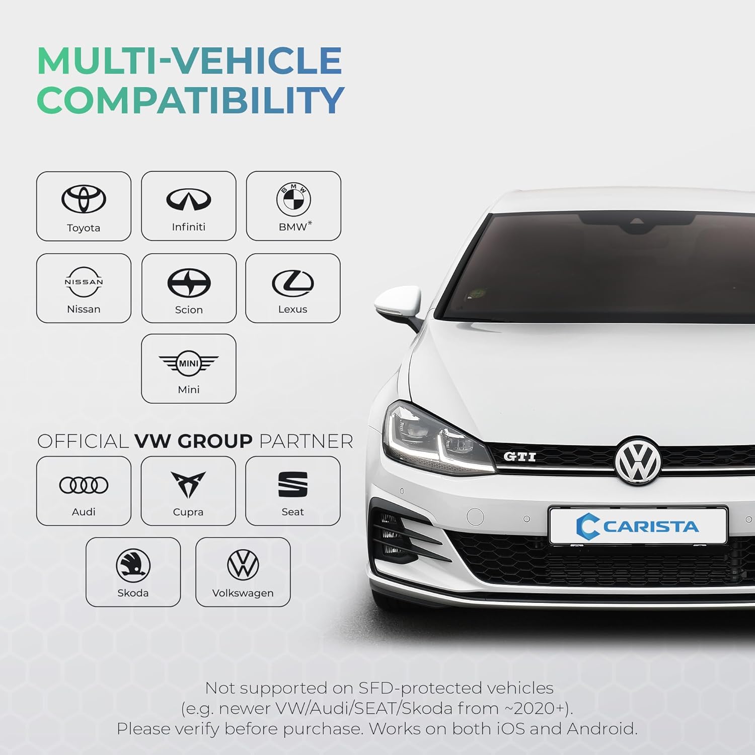 Thumbnail 3 de Carista OBD - Bluetooth OBD2 Scanner: Practical DIY Diagnostic Tool for Car Owners