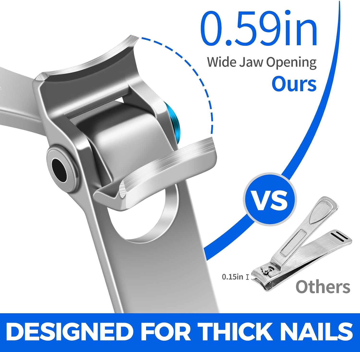 Thumbnail 1 de Nagelknipser für Dicke Nägel 15 mm Öffnung