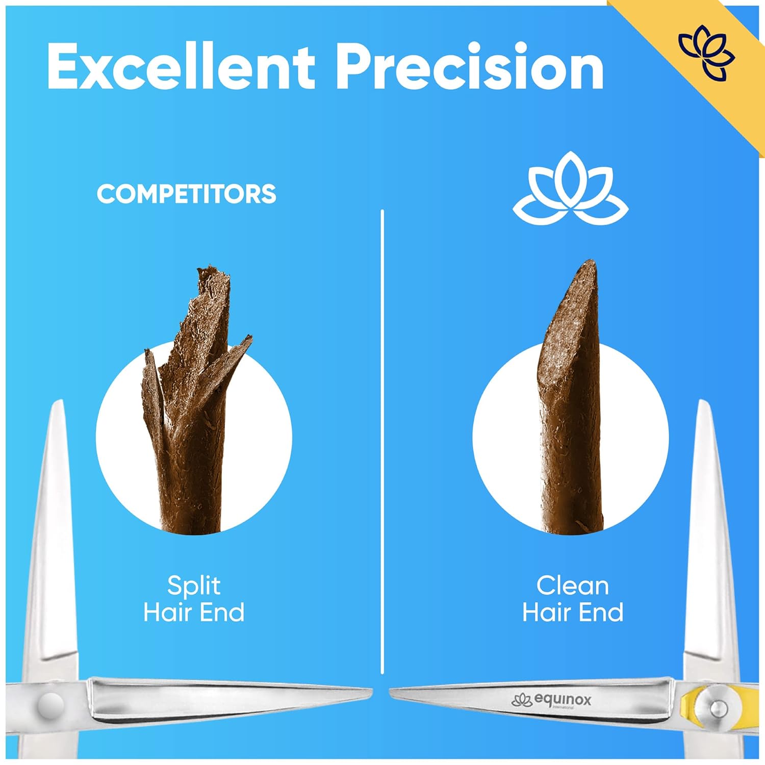 Thumbnail 5 de Equinox Razor Edge 6.5" Hair Cutting Scissors