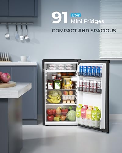 Thumbnail 6 de EUHOMY 93L Under Counter Fridge: Quiet, Compact Drink and Food Cooler