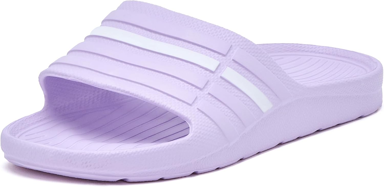 Detalle de JOMIX Claquettes Femme d'été en EVA – Confort léger pour plage, douche et piscine