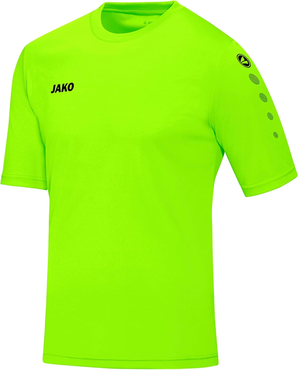 Detalle 2 de JAKO Herren Fußballtrikot Team KA, schwarz, XL – robustes Kurzarm-Trikot für Training und Lauf