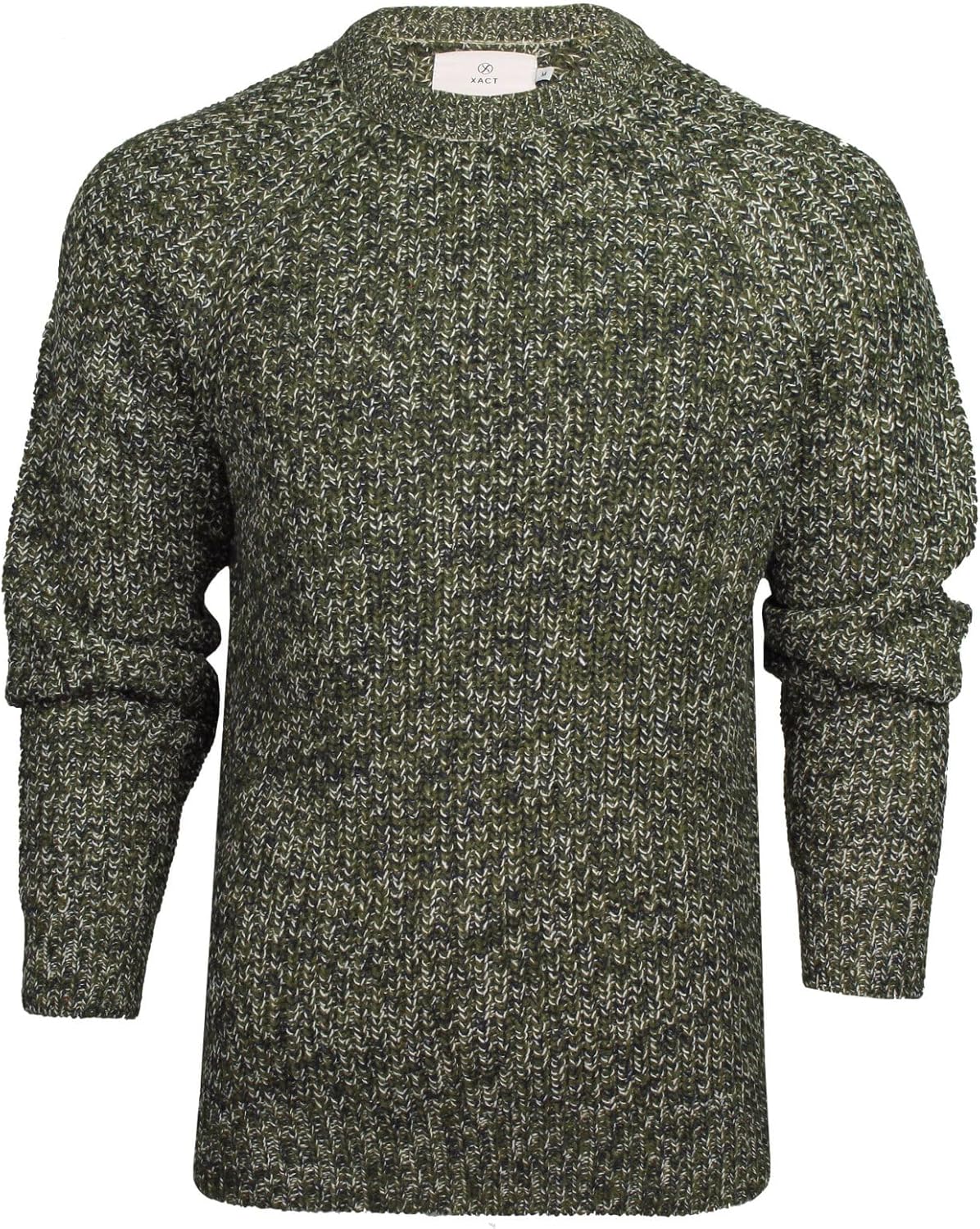 Thumbnail 6 de Xact Pull Homme 'Twist' — Tricot épais à encolure ras-du-Cou et manches raglan