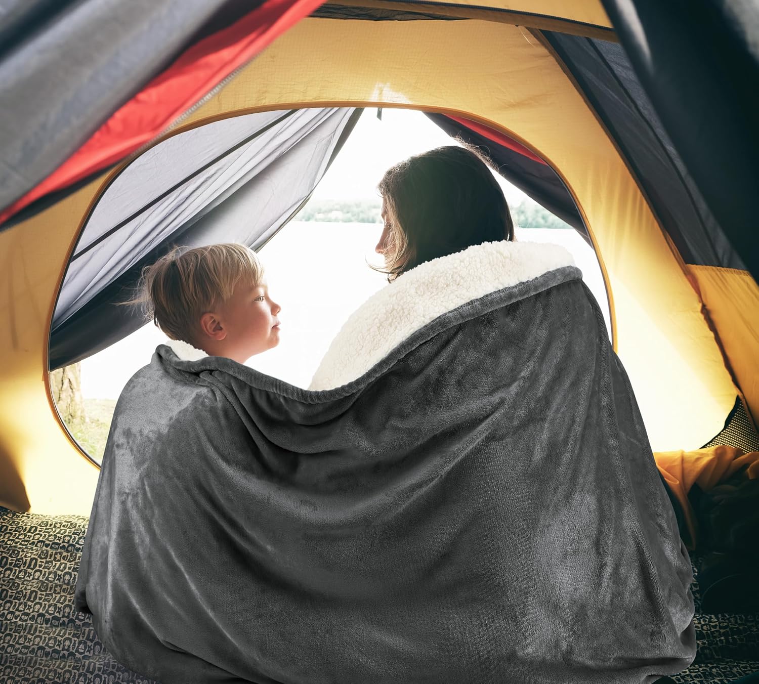 Thumbnail 6 de Utopia Bedding Manta Sherpa reversible 228x228