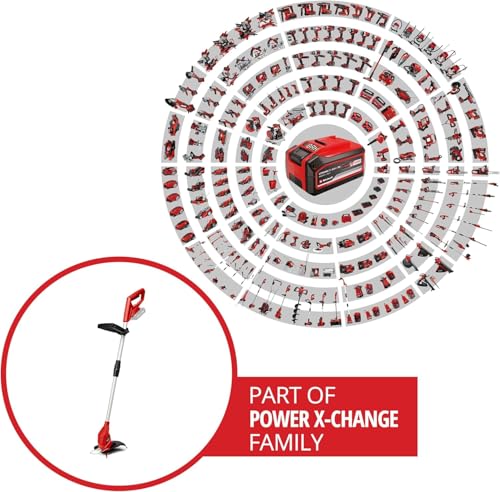 Detalle de Einhell Akku-Rasentrimmer GC-CT 18/24 Li-Solo – leicht, flexibel und Power X-Change kompatibel