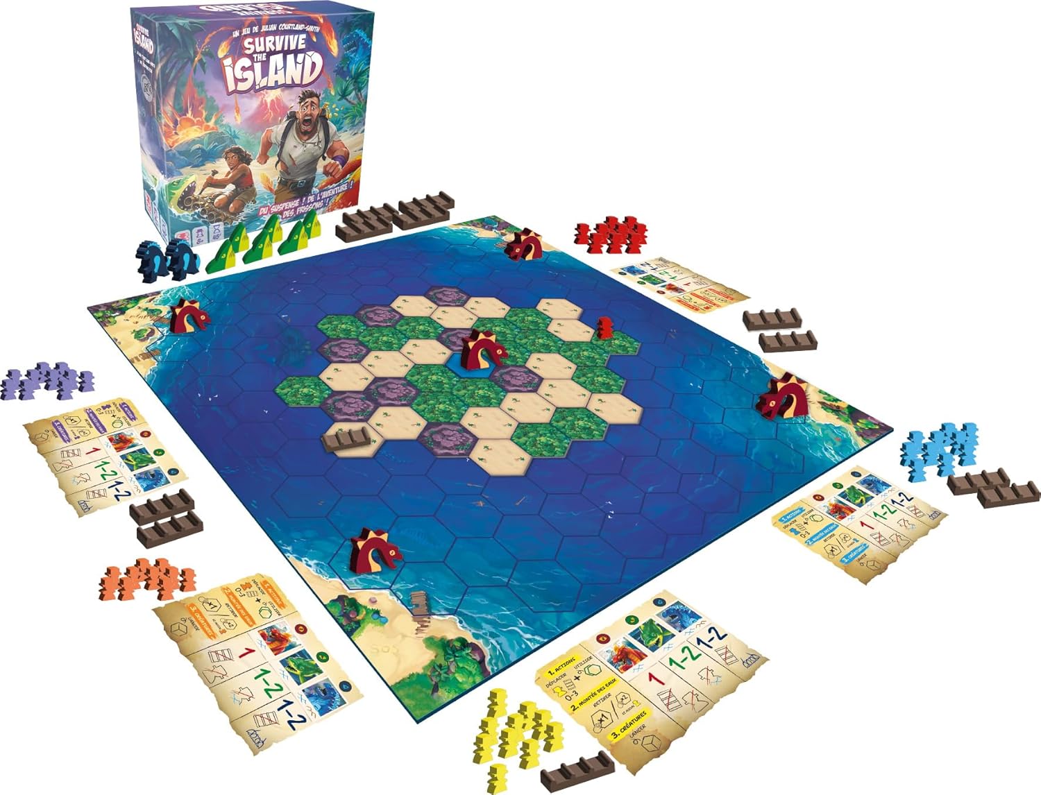 Thumbnail 5 de Asmodee Survive The Island 45 min