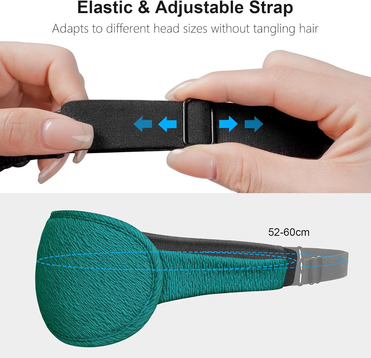 Thumbnail 6 de Gritin Blackout Sleep Mask โ Ergonomic 3D Cutout ๐ด