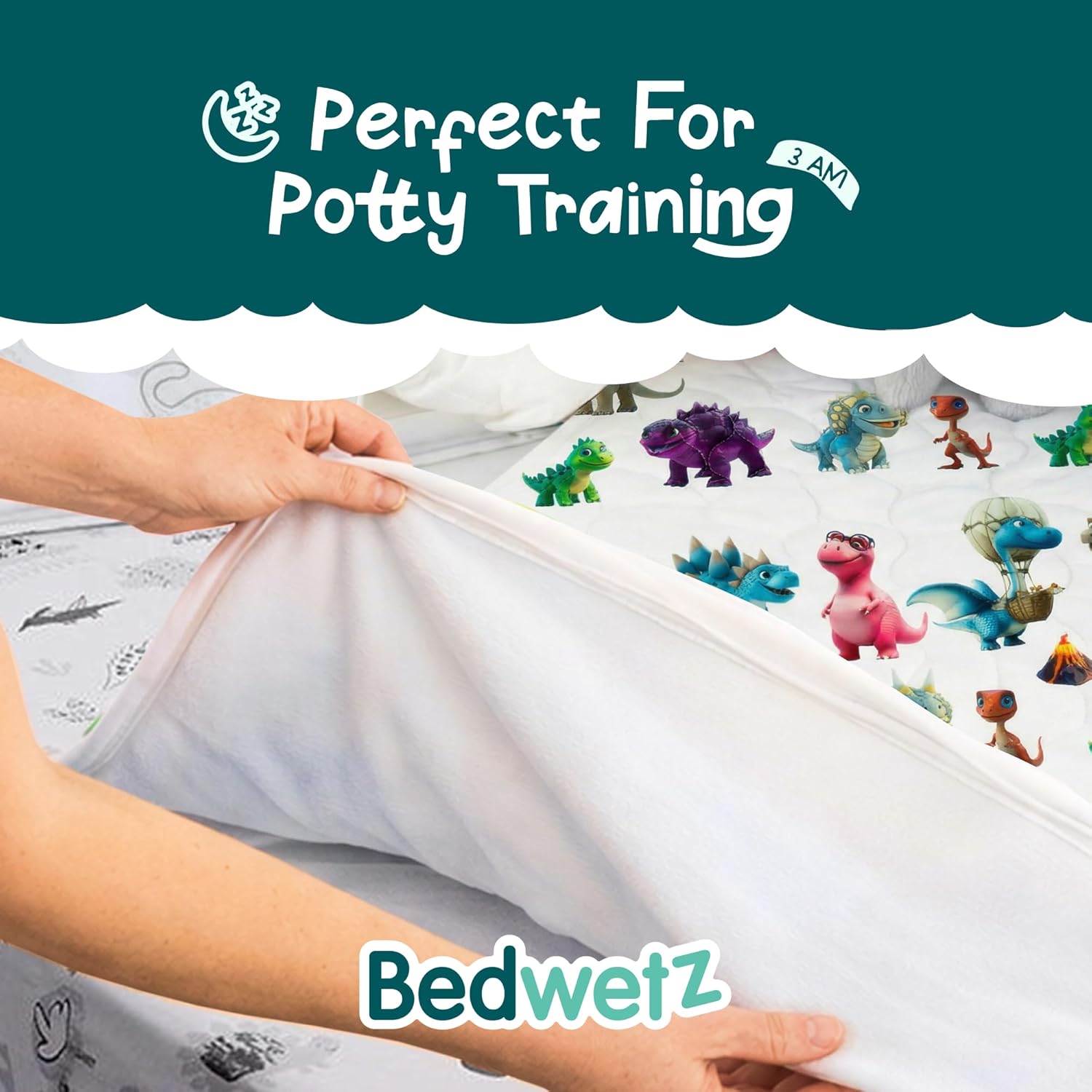 Thumbnail 6 de Bedwetz Potty Training Bed Pad 91 x 132cm