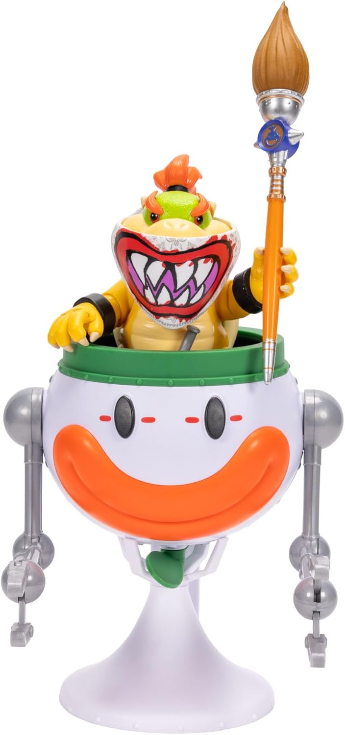 Thumbnail 2 de Bowser Jr. Action figure da 12,7 cm con Clown Car interattiva – Jakks Pacific (Super Mario Galaxy)