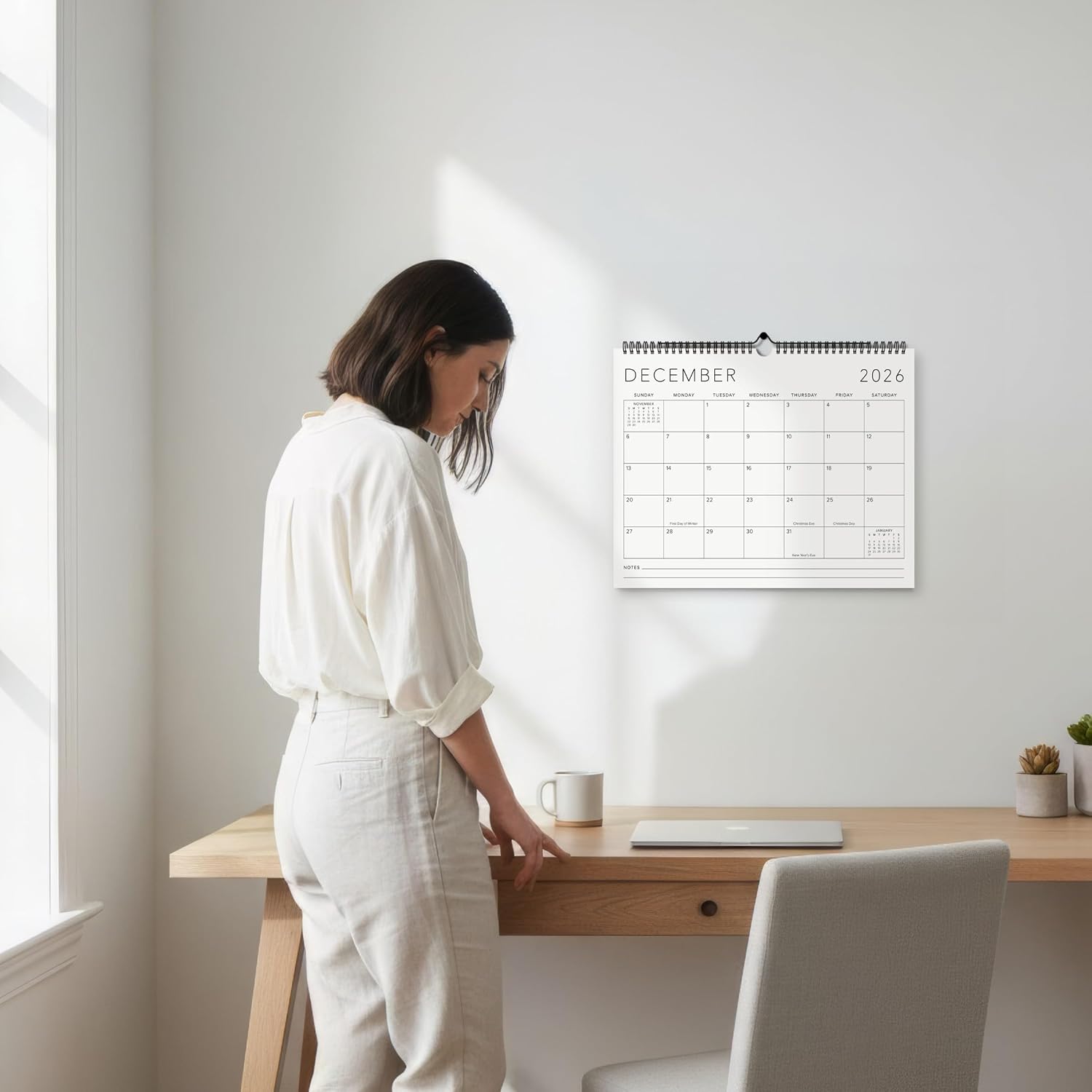 Thumbnail 6 de ZICOTO zic-minwcal0626-1227_26-024 2026–2027 Wall Calendar, 14.5 x 11.5 in