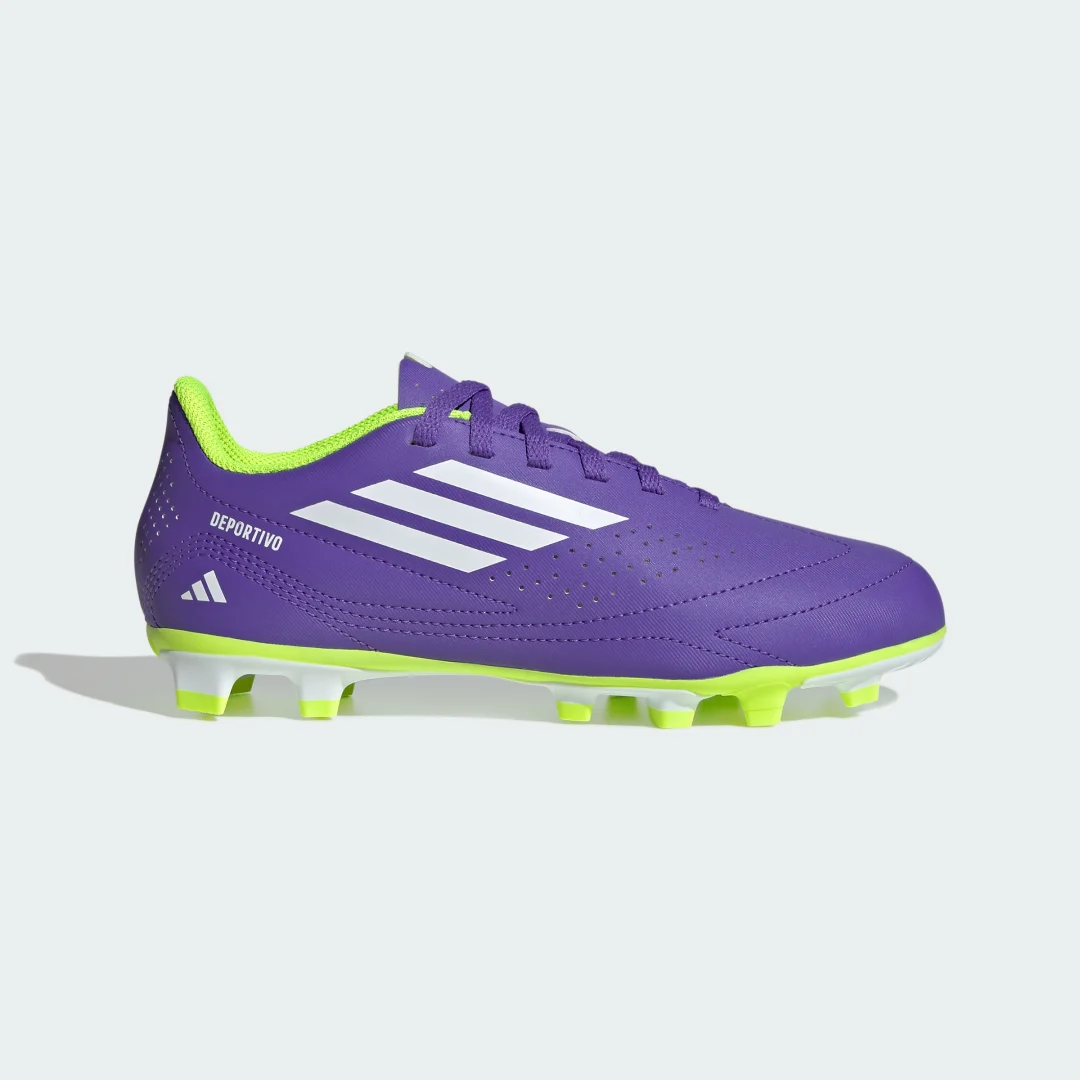 Detalle 2 de Bota de fútbol Deportivo III versátil (Adolescentes) de Adidas — color Violeta