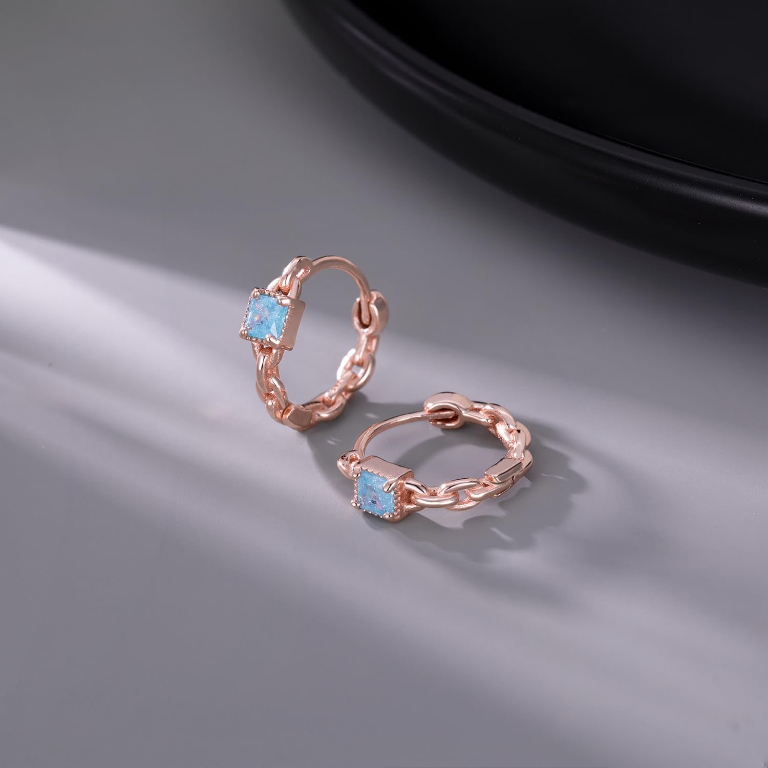 Detalle 2 de SLUYNZ 925 Sterling Silber Creolen 1,3 cm