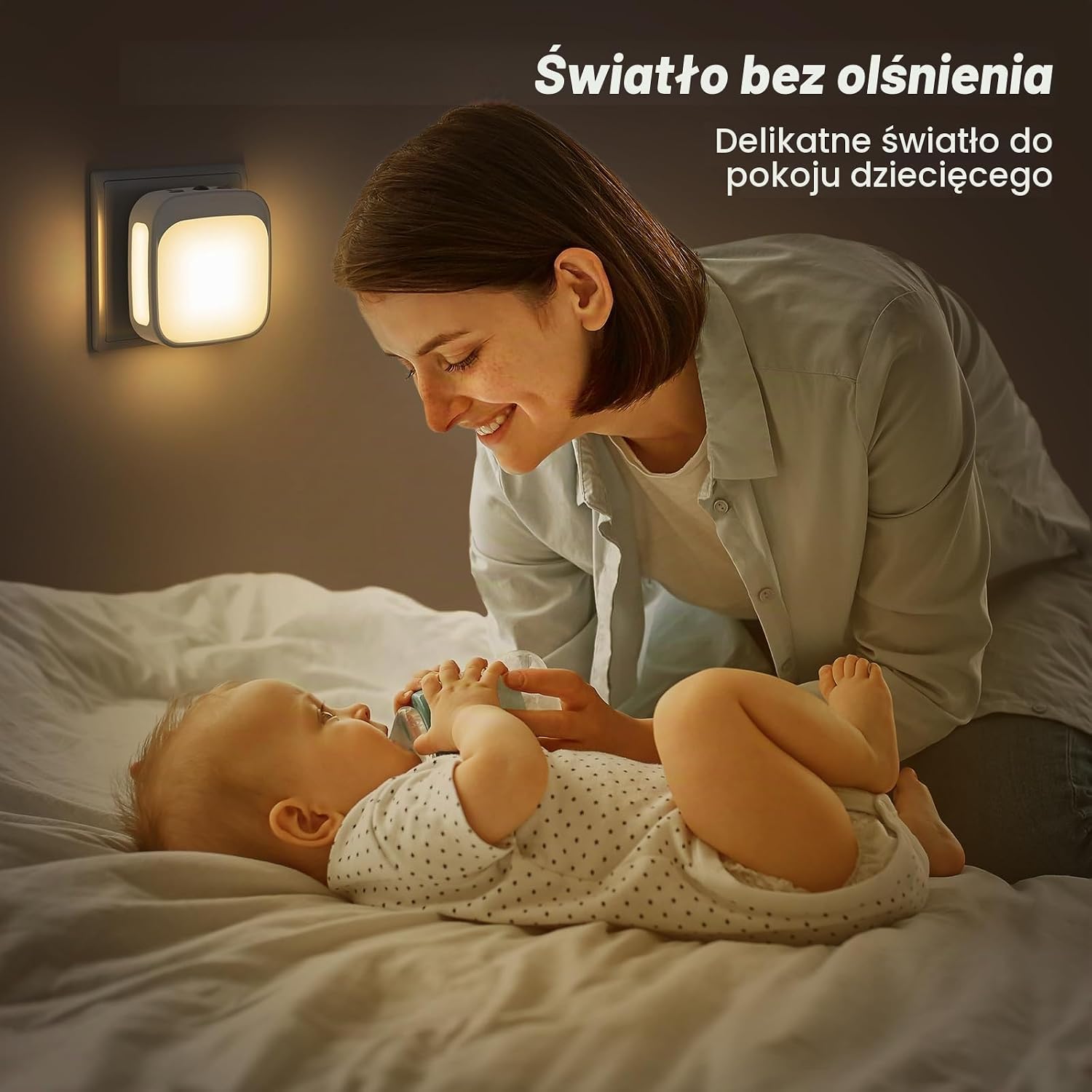 Thumbnail 6 de PALATALA PAL301 – ściemniane lampki nocne LED z czujnikiem zmierzchu, 2 szt.