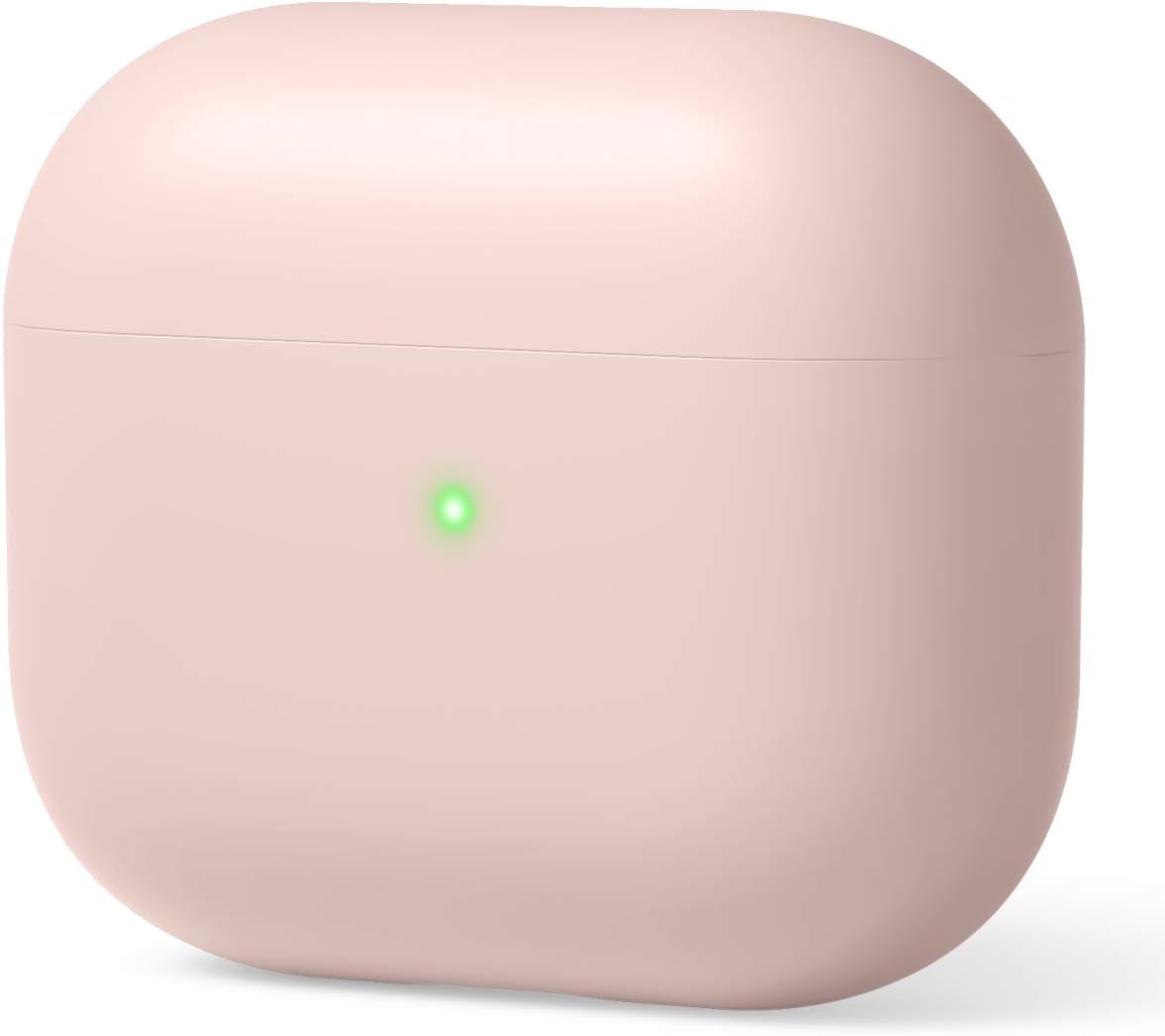 Detalle de elago Coque Liquide Hybride pour AirPods 3 – Protection triple couche (Rose)