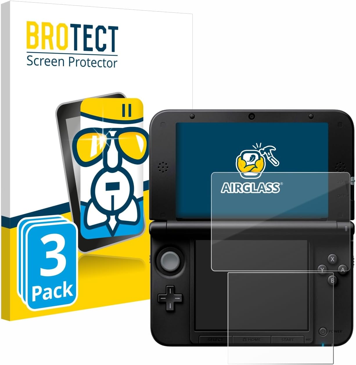 Thumbnail 6 de BROTECT Schutzglas Nintendo 3DS XL 9H