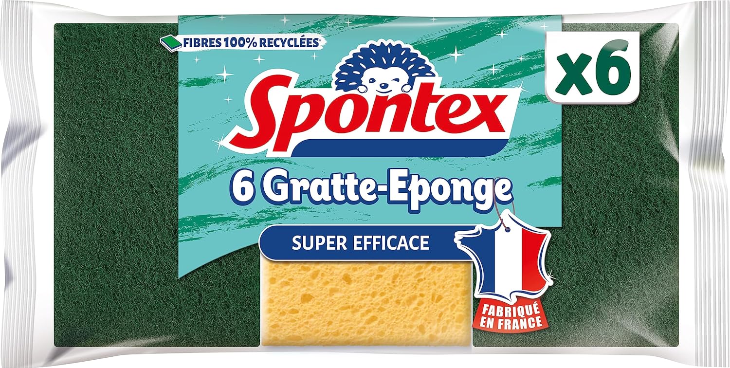 Thumbnail 5 de SPONTEX Eponges Re-Belle 32 pièces 🧽