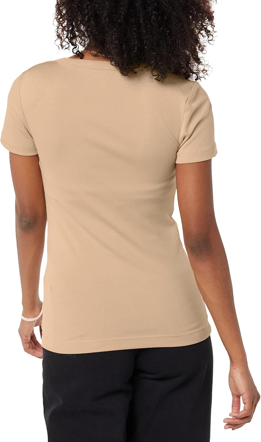 Thumbnail 2 de Amazon Essentials Damen Kurzarm T-Shirt mit Rundhalsausschnitt – Schmale Passform