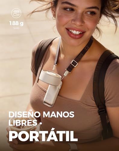 Detalle de Diveblues Ventilador de Mano Turbo Portátil 4‑en‑1 | 7,4 m/s, USB-C, 3600 mAh