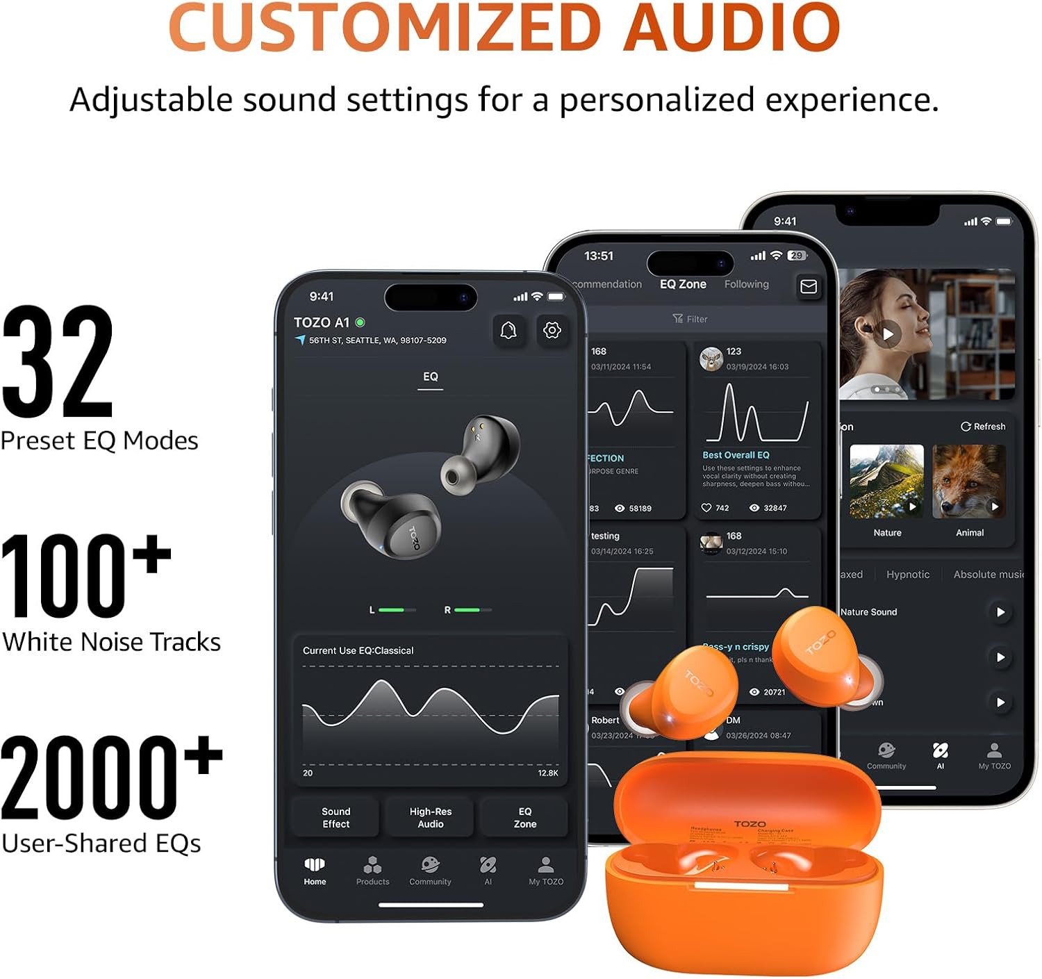 Thumbnail 6 de TOZO A1 Wireless Earbuds review: lightweight 5.3 IPX5 buds with long battery life