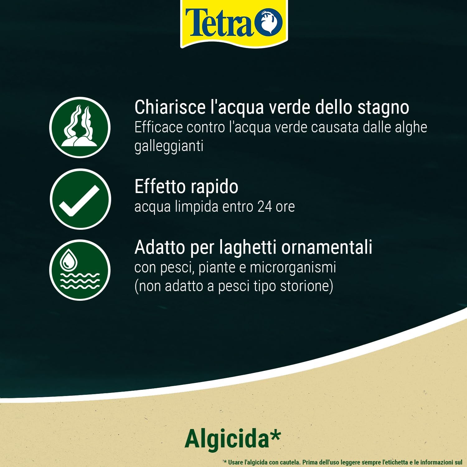 Thumbnail 4 de Tetra Pond AlgoRem 500 ml: rimuove rapidamente le alghe sospese per un laghetto limpido