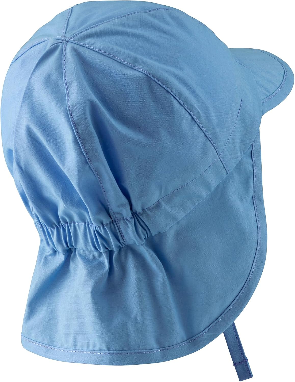 Detalle de Sterntaler Schirmmütze Nacken Basic – Unisex Baby- und Kinder-Mütze mit Nackenschutz, UV50+, Bio Popeline, eisgrün