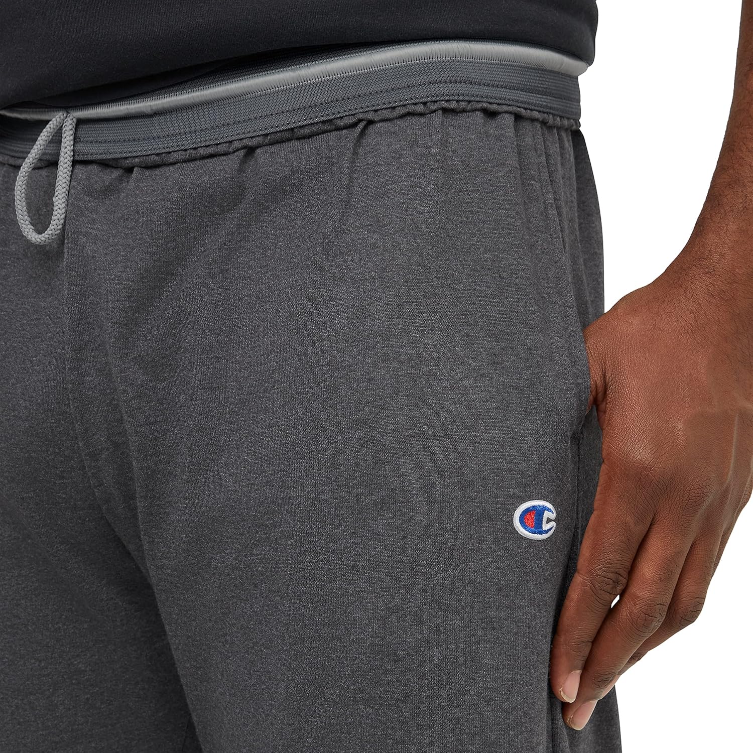 Detalle de Champion Men's Open-Bottom Lounge Pants, Standard Fit