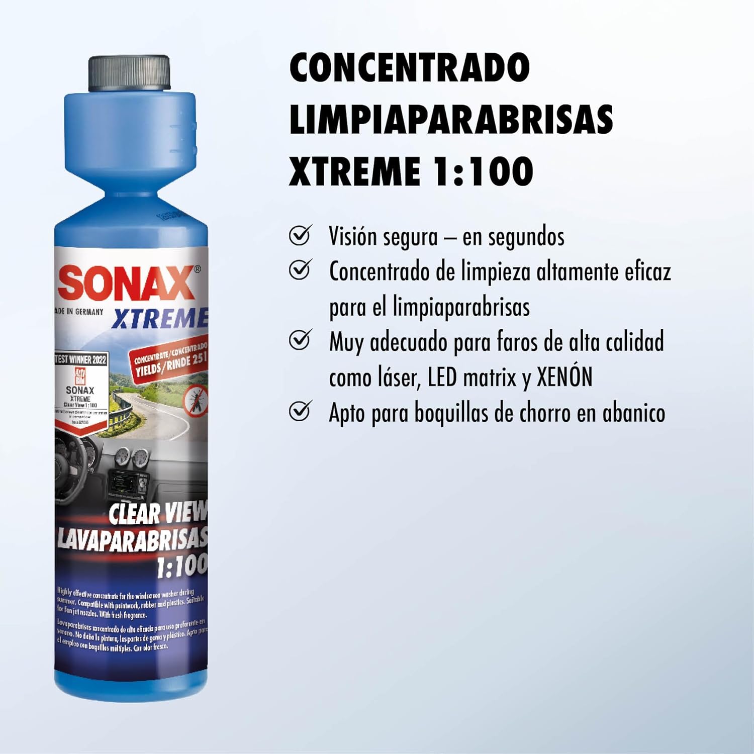 Thumbnail 2 de SONAX Xtreme Limpiacristales 1:100 250 ml
