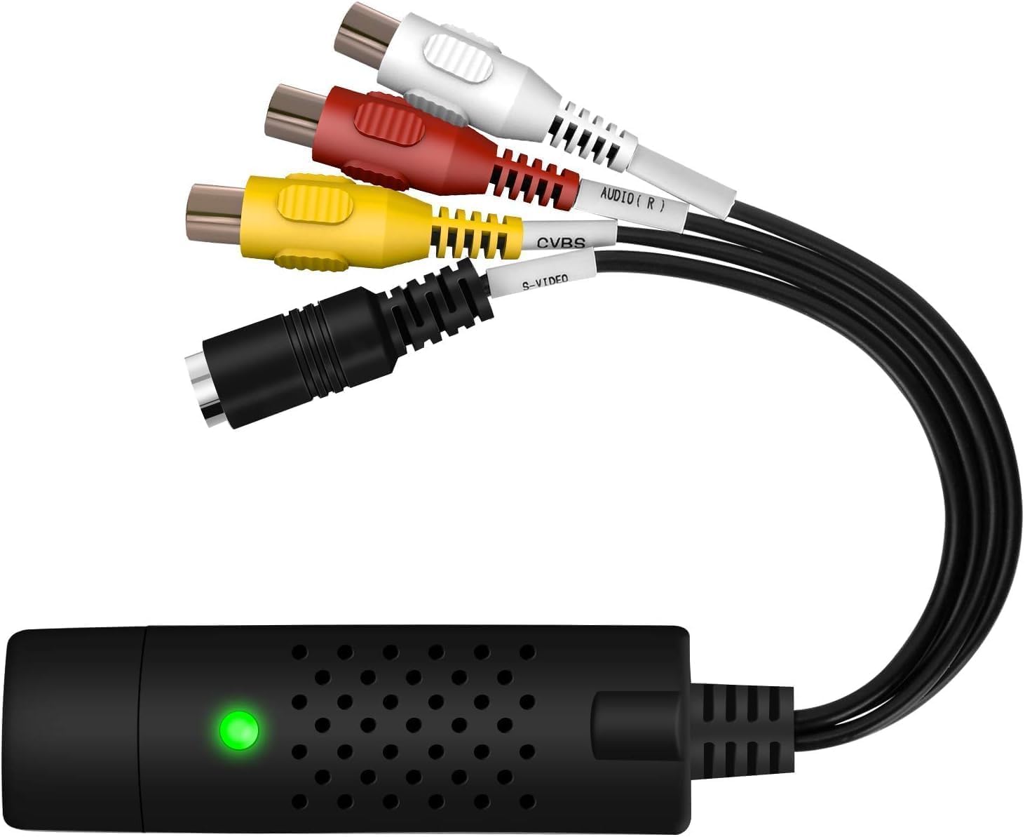 Detalle de DigitPro Convertisseur VHS vers Numérique, USB 2.0 — Capture simple et rapide pour VCR et DVD