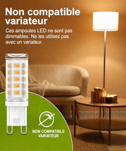 Thumbnail 4 de CHEERBEE Ampoule LED G9 3 W