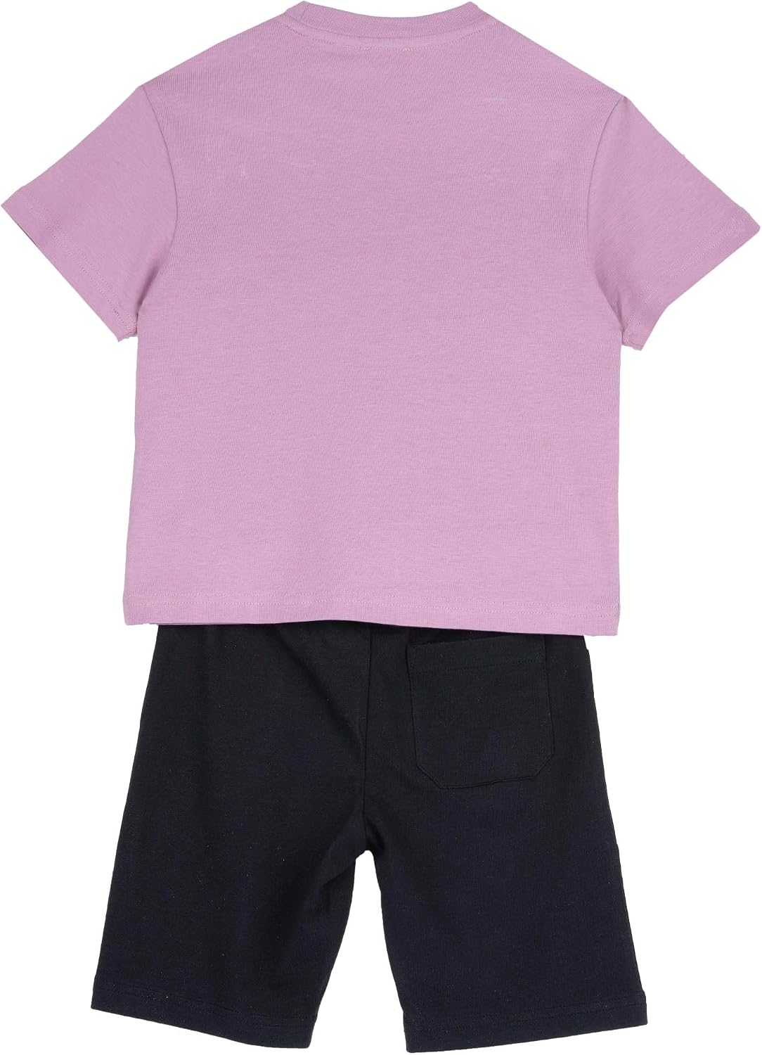 Detalle 2 de Chicco Ensemble fille en tissu doux avec T-shirt et Short – Graphismes à la mode (lot)