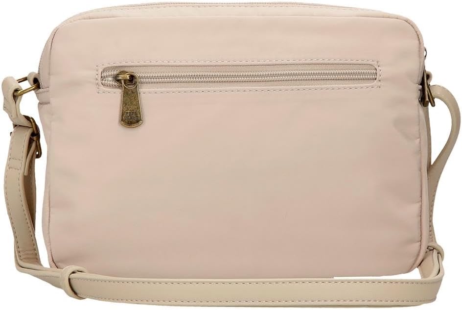 Thumbnail 2 de Pepe Jeans Morgan tracolla da donna in similpelle beige, nera e verde (Joumma Bags)