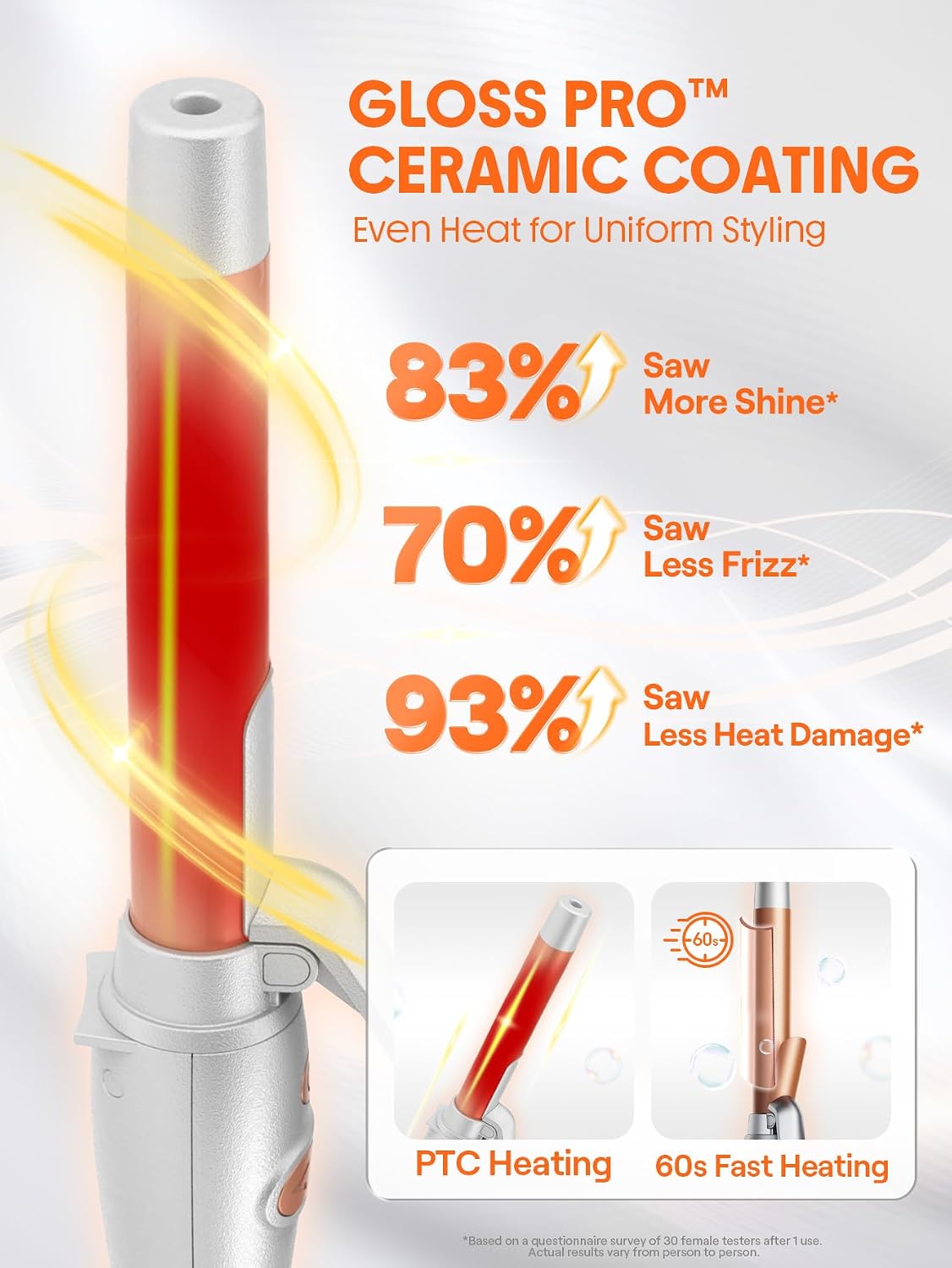 Thumbnail 4 de SHEGLAM Curl Cycle 25mm automatic curling wand