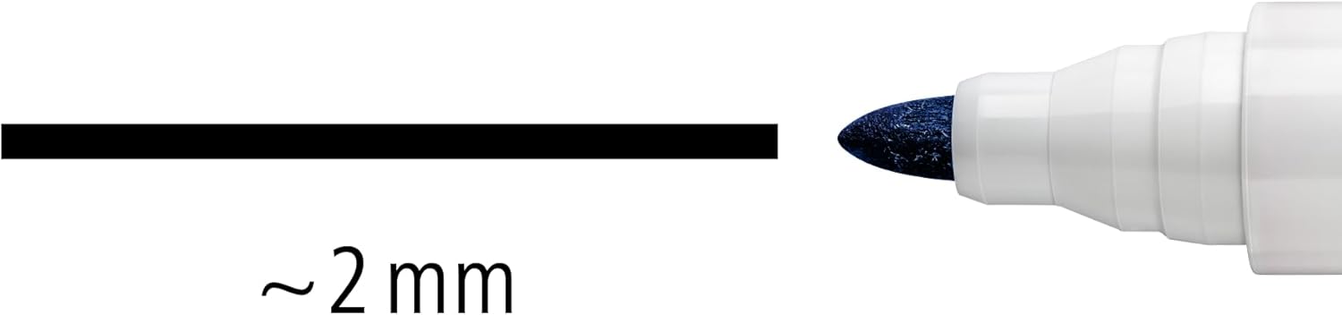 Thumbnail 5 de Staedtler Lumocolor 10 marqueurs blancs 🖊️