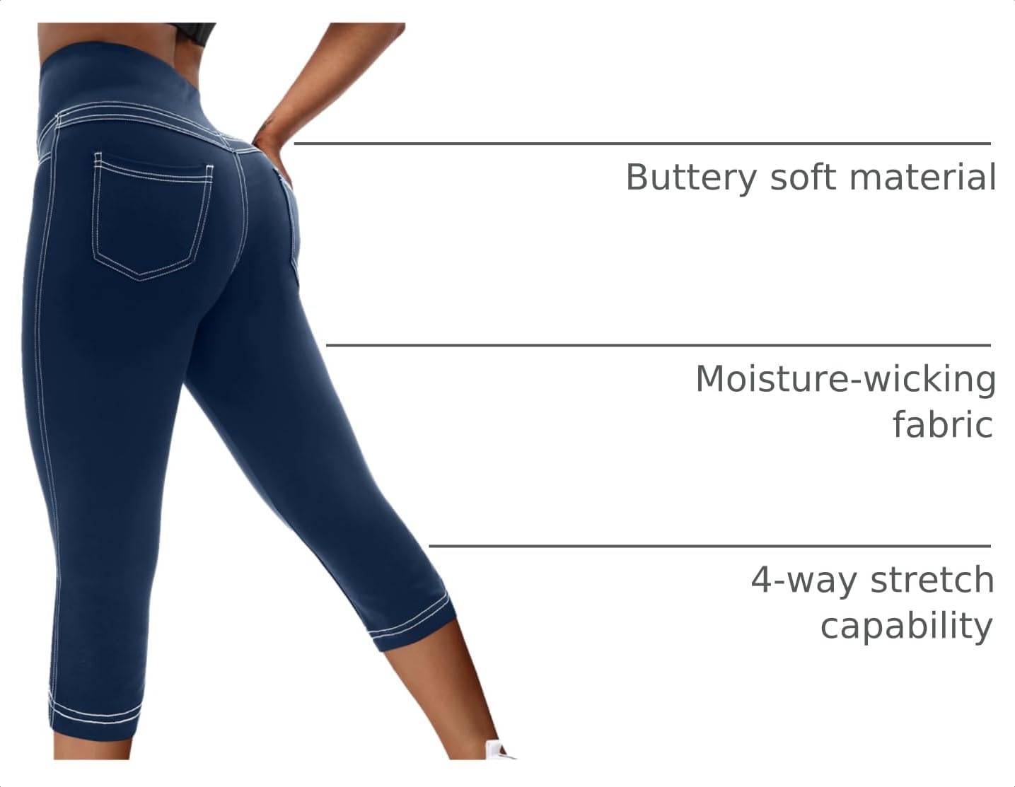 Detalle 2 de VOOVEEYA Women's Leggings, High-Waisted