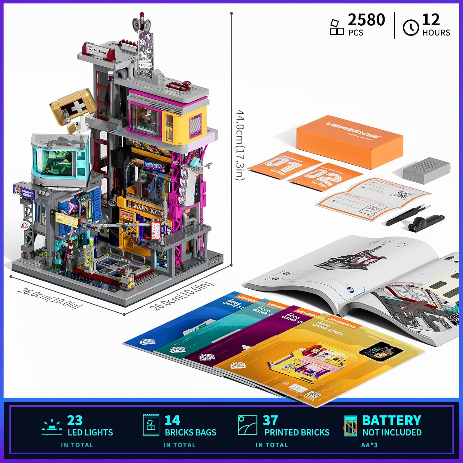 Thumbnail 5 de Lumibricks Cyberpunk Game Stack