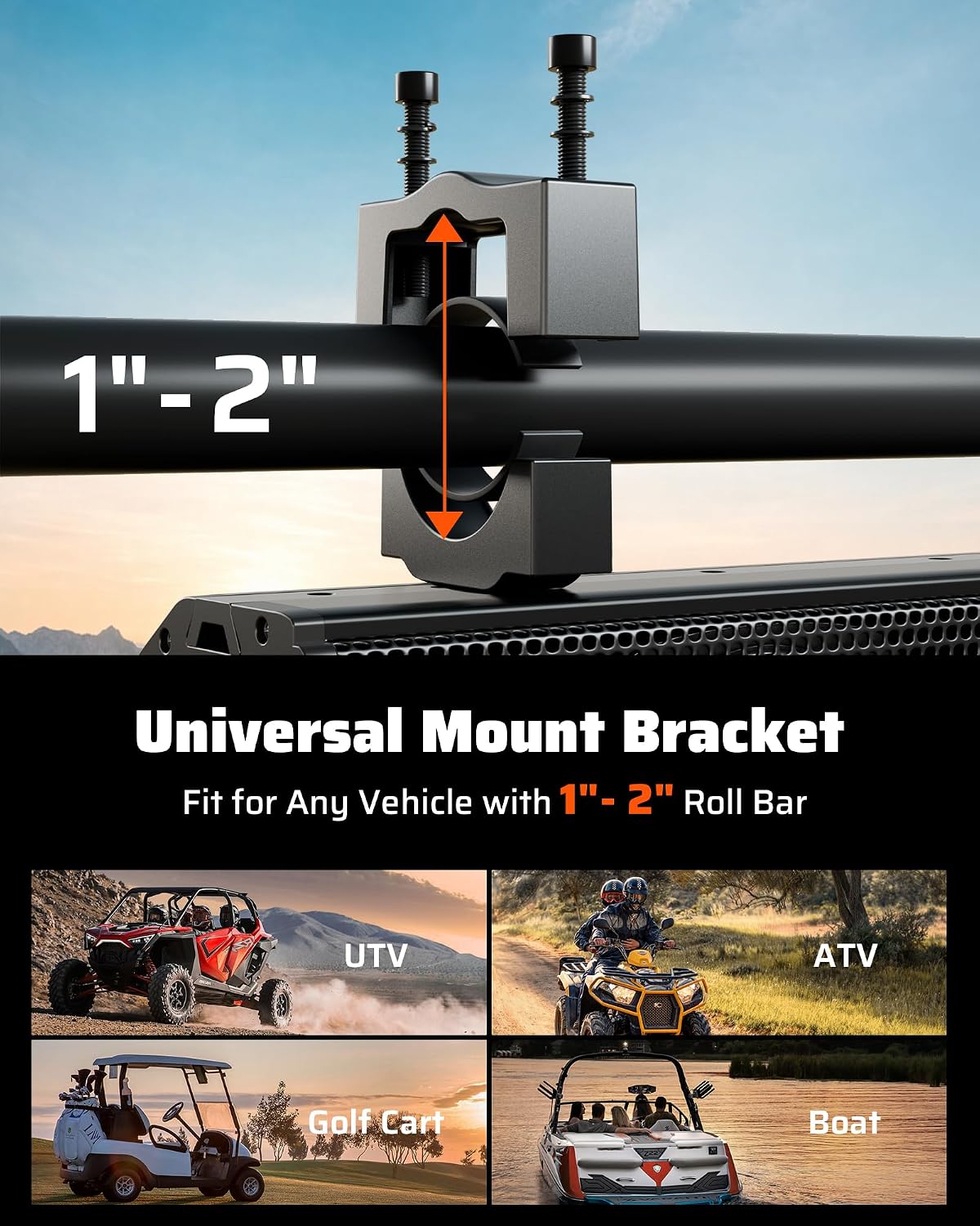 Thumbnail 4 de Ehaho 25 Inch UTV Sound Bar