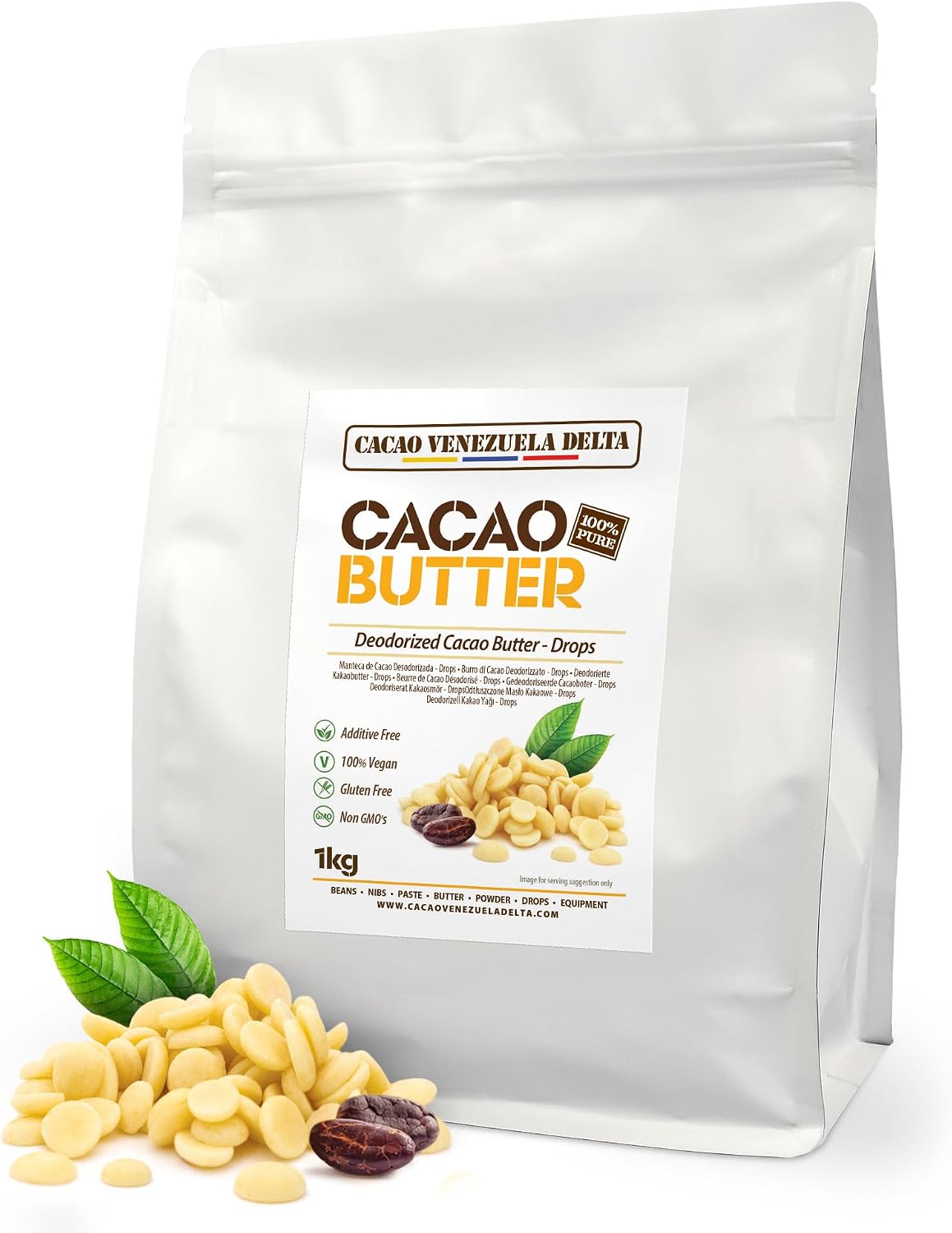 Cacao V Delta Manteca De Cacao 1 Kg