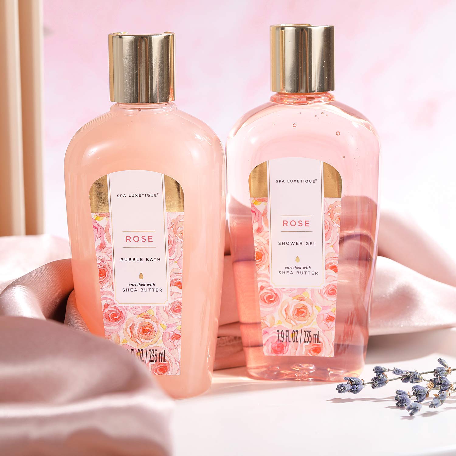 Detalle 2 de SPA LUXETIQUE Valentinstag Bade Geschenkset 8tlg