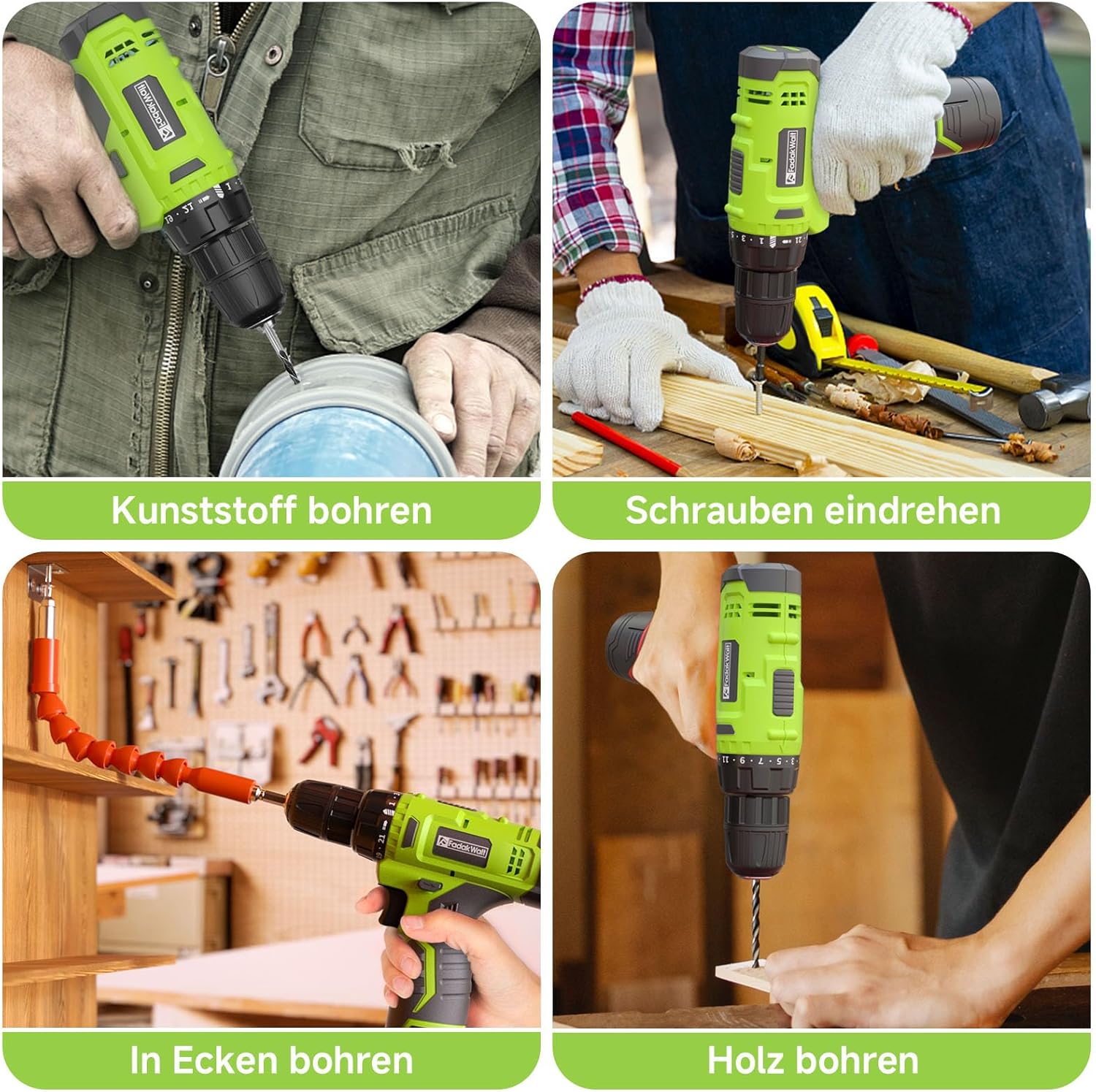 Thumbnail 3 de 12V cordless drill with 3/8 inch chuck