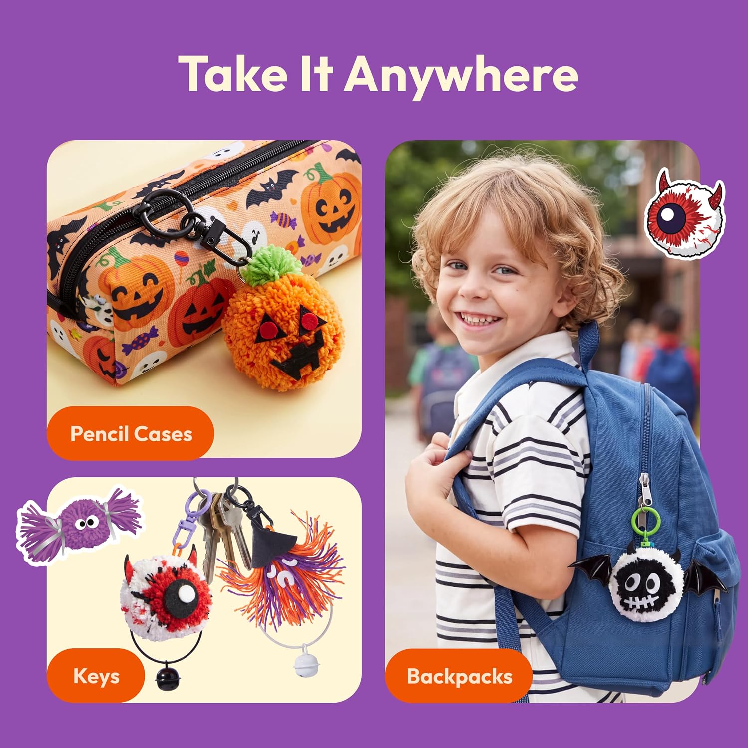 Detalle 2 de JOVA Halloween Pom-Pom Craft Kit