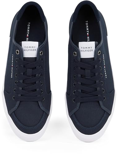 Detalle de Tommy Hilfiger Sneaker Core Corporate Canvas Low Top azul 43