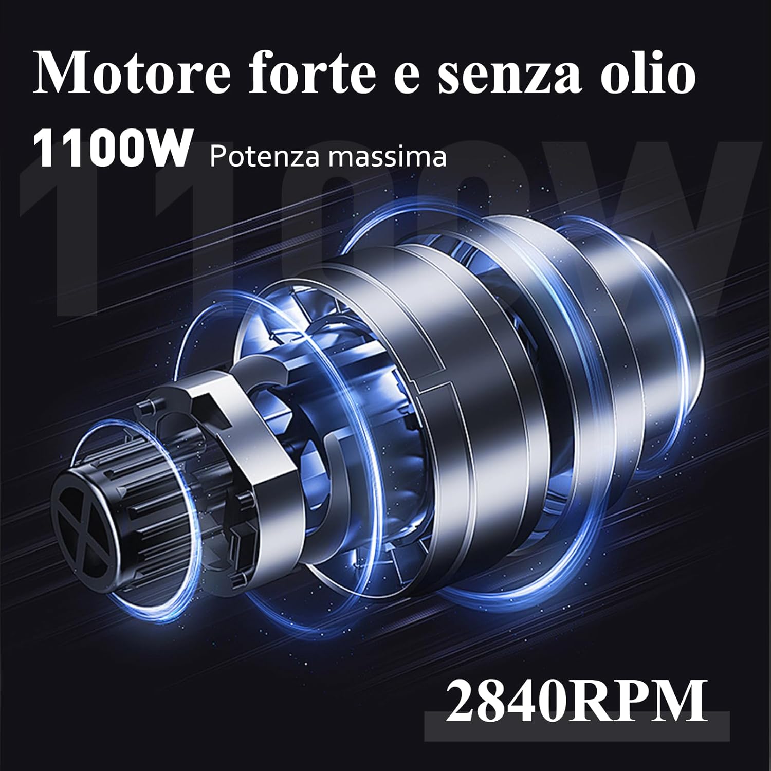 Thumbnail 2 de HYCHIKA Compressore 24 L silenzioso 🛠