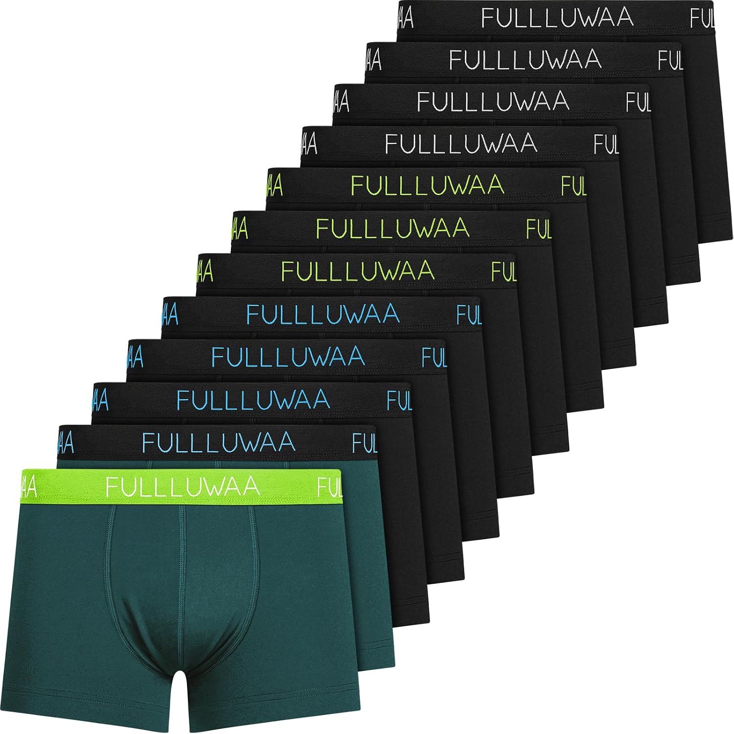 Thumbnail 6 de Fullluwaa Calzoncillos Hombre (Pack de 8) - Algodón Elástico, Diseño Duradero y Sin Etiquetas