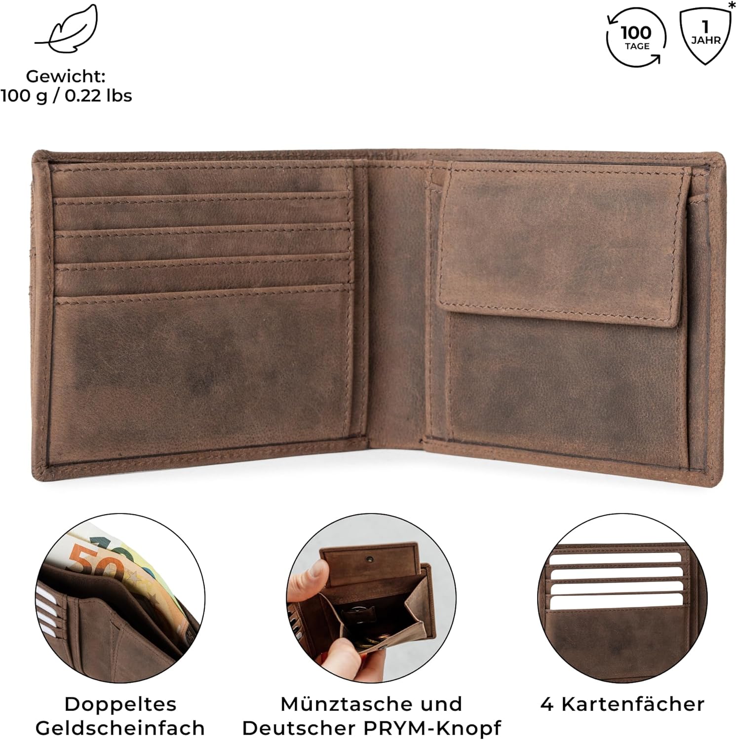 Thumbnail 4 de Berliner Bags Kiel Geldbörse 11,5x2x9 cm 👛