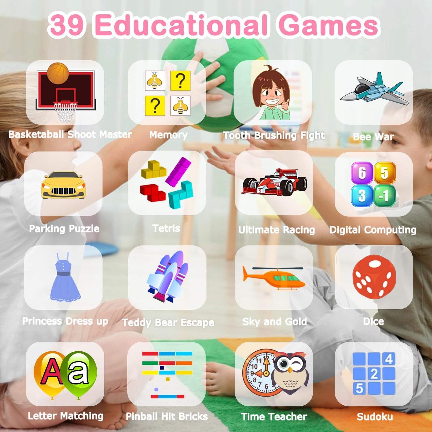 Detalle de Cosjoype Kids Game Smart Watch for Girls Ages 6–12