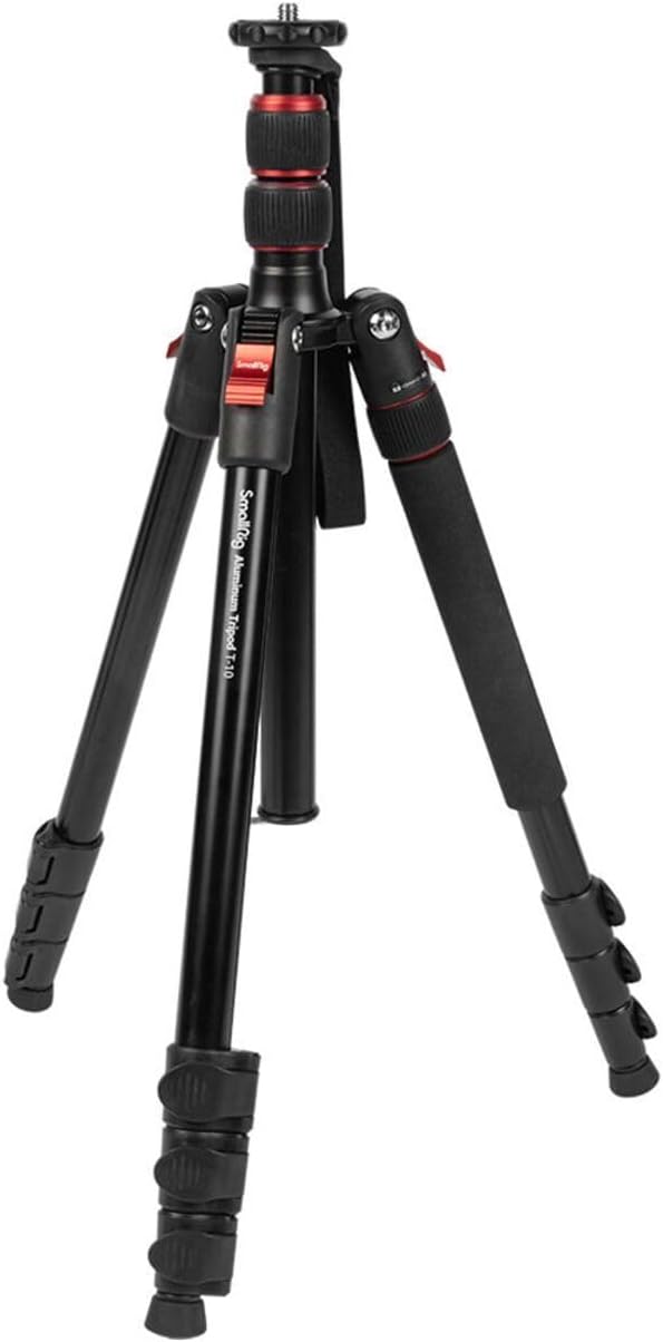 Detalle de SMALLRIG Trépied/monopode en aluminium pliable 3983, compatible têtes 1/4-20 et 3/8-16