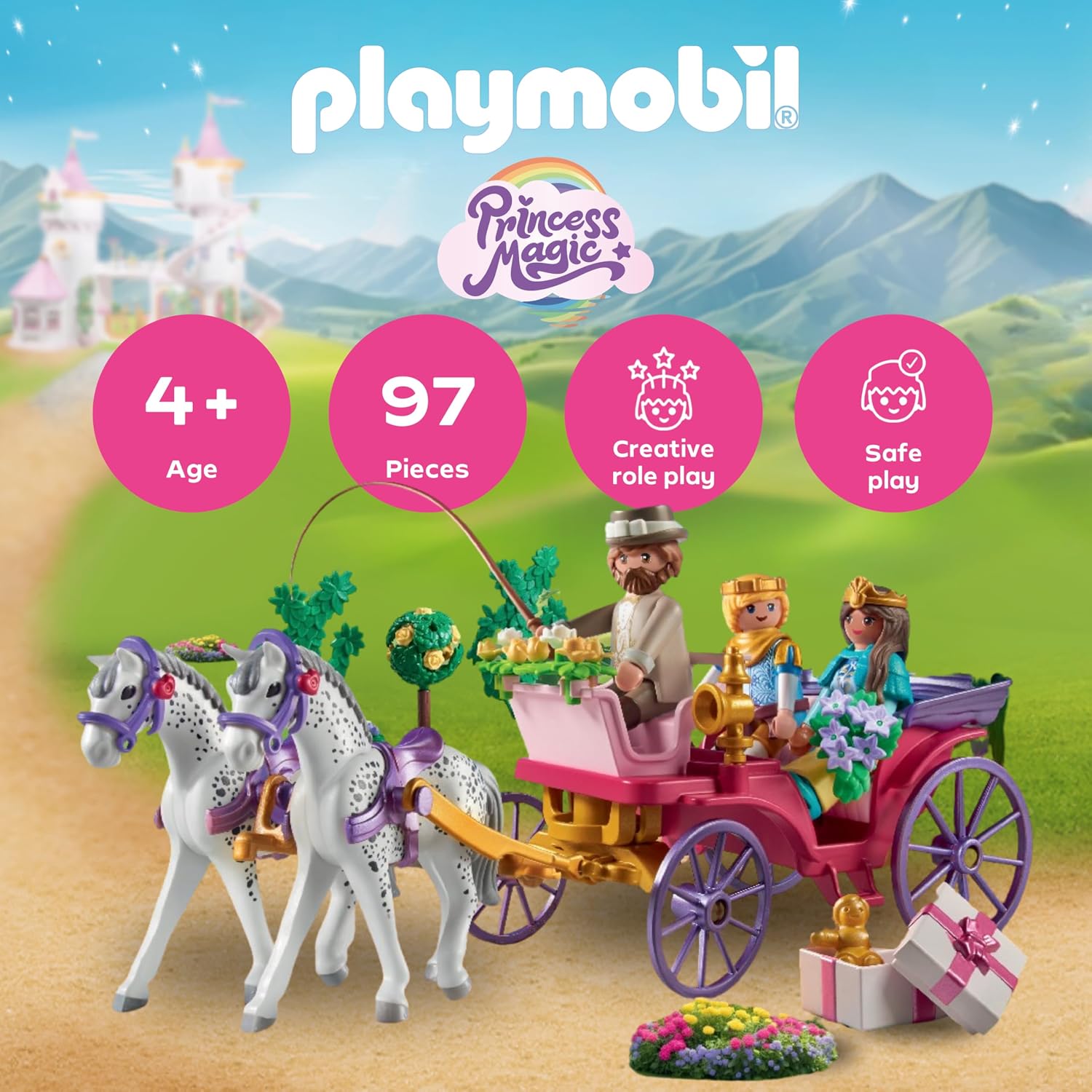 Detalle 2 de PLAYMOBIL Carriage Playset
